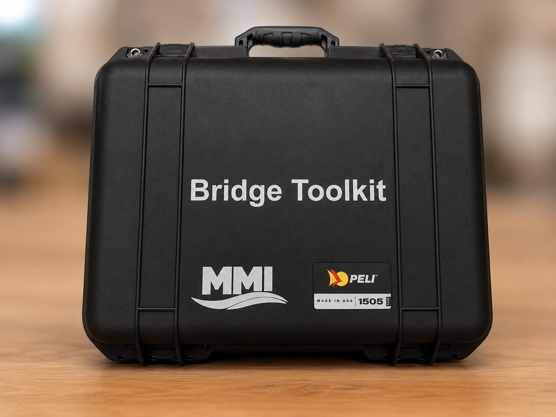 MMI-branded Peli case built for marine use