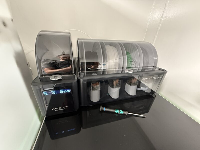 Bambu Lab AMS filament management units